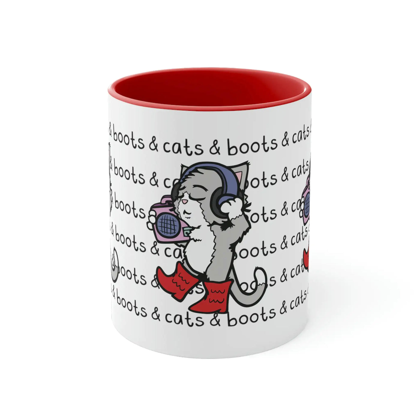 Boots & Cats Mug